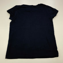 Load image into Gallery viewer, Girls Anko, navy cotton t-shirt / top, FUC, size 6,  