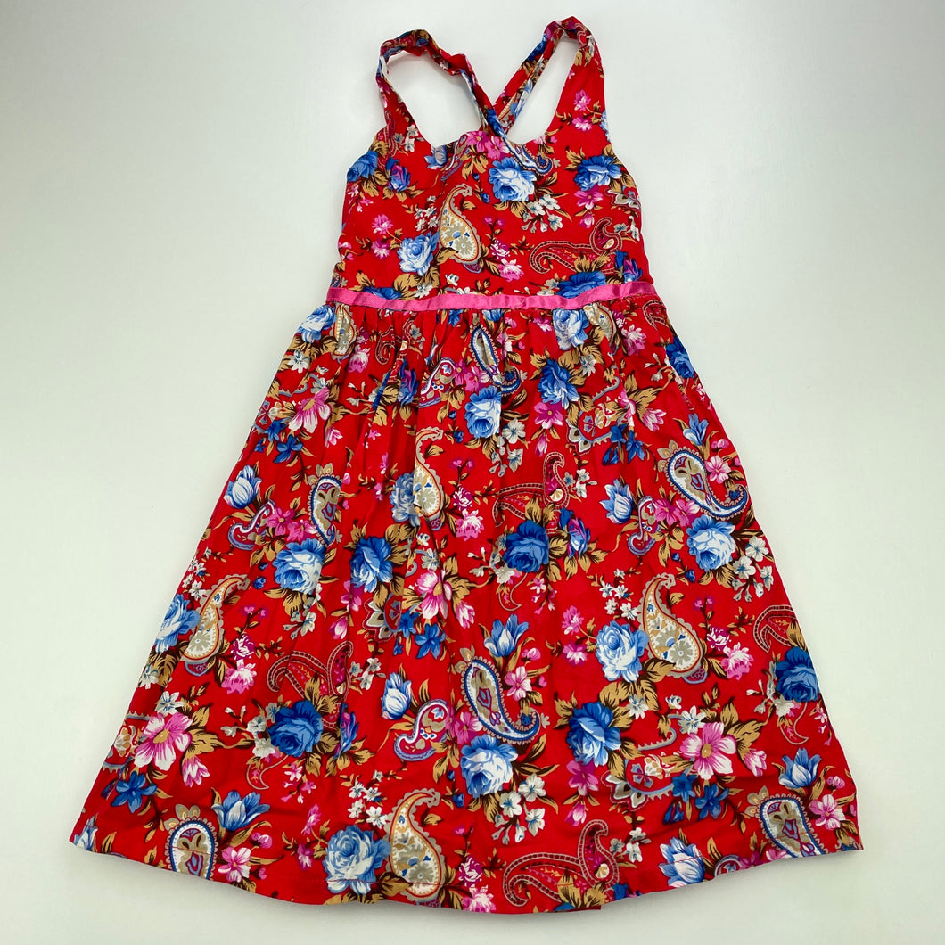Girls Little Girls Heaven, floral casual summer dress, GUC, size 2, L: 55cm