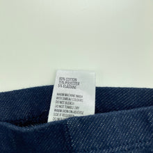 Load image into Gallery viewer, Girls Kids &amp; Co, stretchy denim rufflle leggings, elasticated, EUC, size 00,  