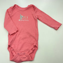 Load image into Gallery viewer, Girls Lupilu, pink cotton bodysuit / romper, FUC, size 00,  