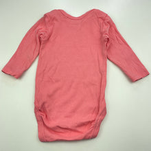 Load image into Gallery viewer, Girls Lupilu, pink cotton bodysuit / romper, FUC, size 00,  