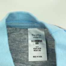 Load image into Gallery viewer, Boys Tiny Little Wonders, cotton t-shirt / top, dad, EUC, size 000,  