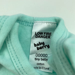 Girls Baby Berry, cotton singletsuit / romper, unicorn, EUC, size 00000,  