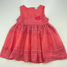 Load image into Gallery viewer, Girls H&amp;M, cotton lined lightweight party dress, GUC, size 2, L: 46cm