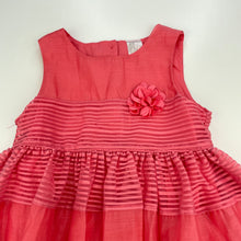 Load image into Gallery viewer, Girls H&amp;M, cotton lined lightweight party dress, GUC, size 2, L: 46cm