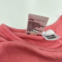 Load image into Gallery viewer, Girls Neon, cotton pyjama t-shirt / top, butterfly, EUC, size 1,  