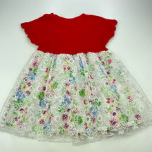 Load image into Gallery viewer, Girls WILL MERRY, floral lightweight party dress, EUC, size 2, L: 46cm