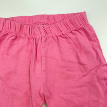 Load image into Gallery viewer, Girls Pumpkin Patch, pink leggings / bottoms, elasticated, Inside leg: 10cm, GUC, size 00,  