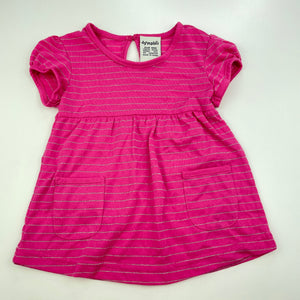 Girls Dymples, lightweight casual dress, EUC, size 000, L: 33cm