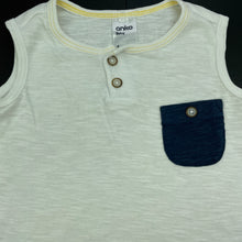 Load image into Gallery viewer, unisex Anko, cotton singlet / tank top, GUC, size 1,  