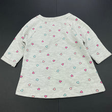 Load image into Gallery viewer, Girls Kids &amp; Co, grey lightweight sweater dress, NEW, size 000, L: 32cm