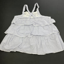 Load image into Gallery viewer, Girls Gumboots, tiered lightweight cotton summer top, EUC, size 00,  