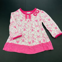 Load image into Gallery viewer, Girls Tiny Little Wonders, floral cotton long sleeve top, FUC, size 0,  