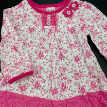 Load image into Gallery viewer, Girls Tiny Little Wonders, floral cotton long sleeve top, FUC, size 0,  