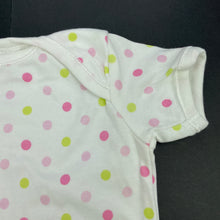 Load image into Gallery viewer, Girls Baby Club, soft cotton bodysuit / romper, EUC, size 00,  