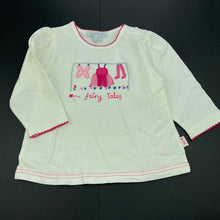 Load image into Gallery viewer, Girls Pumpkin Patch, stretchy long sleeve t-shirt / top, small mark lower back, FUC, size 1,  
