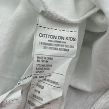 Load image into Gallery viewer, Girls Cotton On, white cotton broderie trim top, FUC, size 4,  