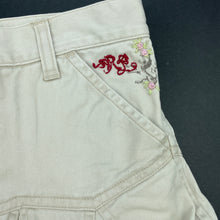 Load image into Gallery viewer, Girls Ralph Lauren, cotton skirt, adjustable, L: 31cm, light marks and wear on hem, FUC, size 6,  