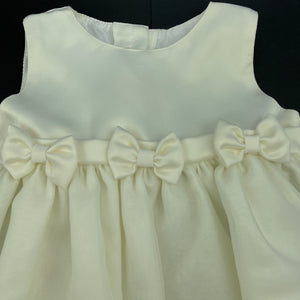 Girls Our Small World, lined formal / party dress, FUC, size 0, L: 50cm