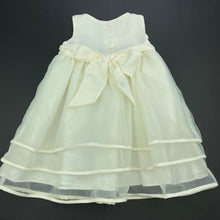Load image into Gallery viewer, Girls Our Small World, lined formal / party dress, FUC, size 0, L: 50cm