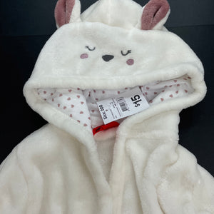 Girls Anko, soft fleece dressing gown / bath robe, NEW, size 000,  