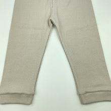 Load image into Gallery viewer, Boys eastaxe, beige ribbed leggings / bottoms, Inside leg: 29.5cm, NEW, size 4-5,  