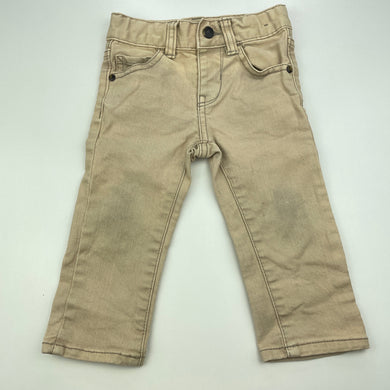 Boys Target, stretch denim pants, adjustable, FUC, size 00,  