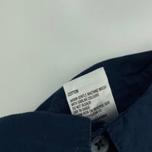 Load image into Gallery viewer, Boys Urban Supply, navy cotton short sleeve shirt, GUC, size 7,  
