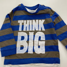 Load image into Gallery viewer, Boys Target, cotton long sleeve t-shirt / top, EUC, size 0,  