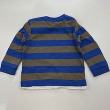 Load image into Gallery viewer, Boys Target, cotton long sleeve t-shirt / top, EUC, size 0,  