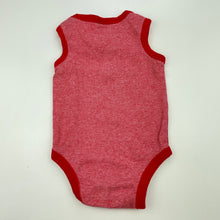 Load image into Gallery viewer, unisex Target, cotton Christmas singletsuit / romper, GUC, size 000,  