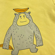 Load image into Gallery viewer, Boys Target, yellow t-shirt / top, monkey, GUC, size 0,  