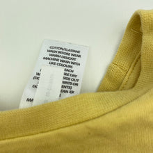 Load image into Gallery viewer, Boys Target, yellow t-shirt / top, monkey, GUC, size 0,  