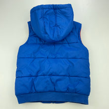 Load image into Gallery viewer, Boys St Bernard, fleece lined hooded vest / jacket, FUC, size 1,  