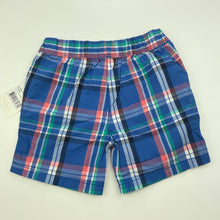 Load image into Gallery viewer, Boys Dymples, lightweight cotton shorts, elasticated, NEW, size 0,  