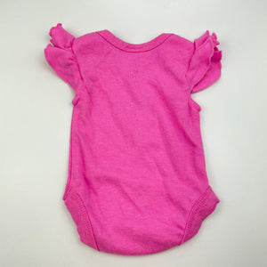Girls Baby Berry, soft feel bodysuit / romper, EUC, size 00000,  