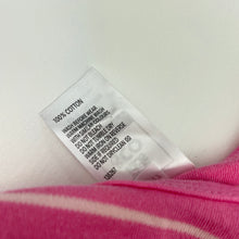 Load image into Gallery viewer, Girls Kids &amp; Co, pink stripe cotton bodysuit / romper, EUC, size 000,  