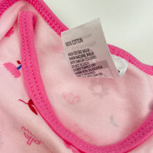 Load image into Gallery viewer, Girls Kids &amp; Co, floral cotton bodysuit / romper, EUC, size 000,  