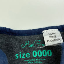 Load image into Gallery viewer, Boys Mini Fin, soft feel bodysuit / romper, truck, GUC, size 0000,  