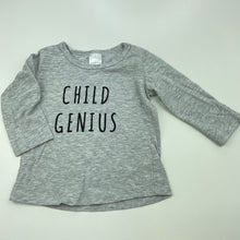 Load image into Gallery viewer, unisex Kids &amp; Co, cotton long sleeve t-shirt / top, GUC, size 0,  