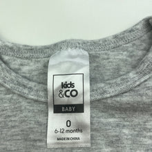 Load image into Gallery viewer, unisex Kids &amp; Co, cotton long sleeve t-shirt / top, GUC, size 0,  