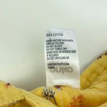 Load image into Gallery viewer, Girls Anko, floral crinkle cotton casual dress, EUC, size 1, L: 40cm