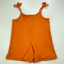 Load image into Gallery viewer, Girls Mango, ribbed summer romper / playsuit, EUC, size 0,  
