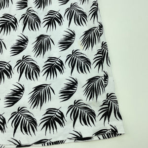 Girls Mango, cotton casual summer dress, FUC, size 5, L: 56cm