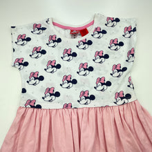 Load image into Gallery viewer, Girls Disney, Mini Mouse spliced casual dress, FUC, size 8, L: 65cm