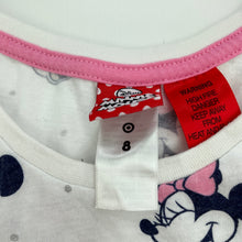 Load image into Gallery viewer, Girls Disney, Mini Mouse spliced casual dress, FUC, size 8, L: 65cm