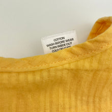 Load image into Gallery viewer, Girls Target, yellow tiered cotton top, GUC, size 3,  