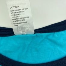 Load image into Gallery viewer, Boys H&amp;T, blue cotton singlet / tank top, shark, EUC, size 6,  