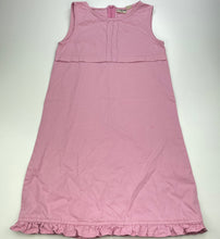 Load image into Gallery viewer, Girls Country Road, pink cotton casual dress, pink mark on front, FUC, size 8, L: 72cm