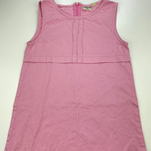 Load image into Gallery viewer, Girls Country Road, pink cotton casual dress, pink mark on front, FUC, size 8, L: 72cm